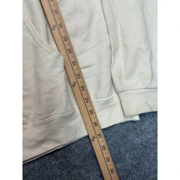 Taylor Swift The Eras Tour Hoodie XL Cream Beige Graphic Sweatshirt Merch - Picture 4 of 12